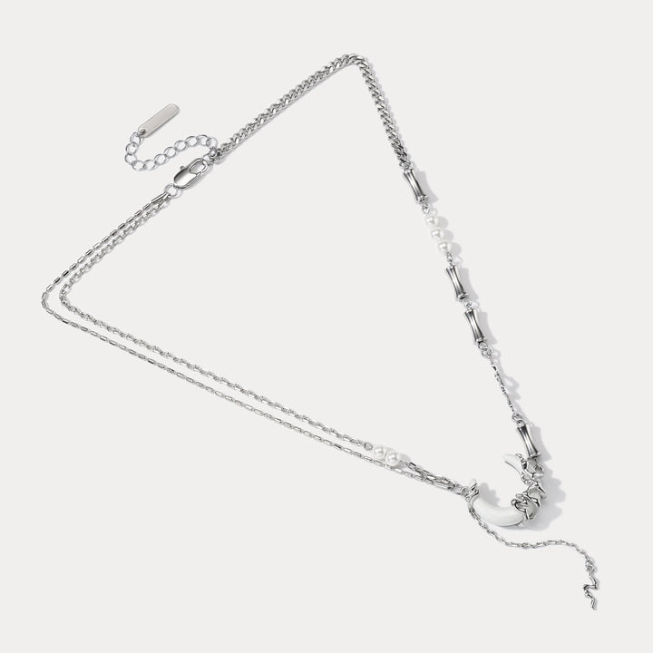 Frost Moon Chain Necklace
