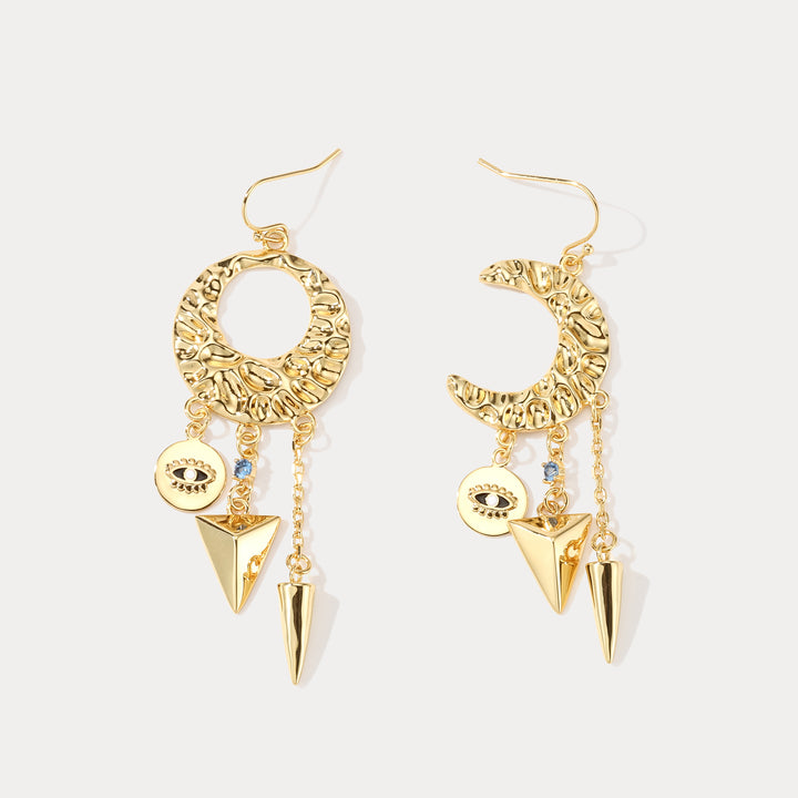 Selenichast Cosmic Evil Eye Earrings