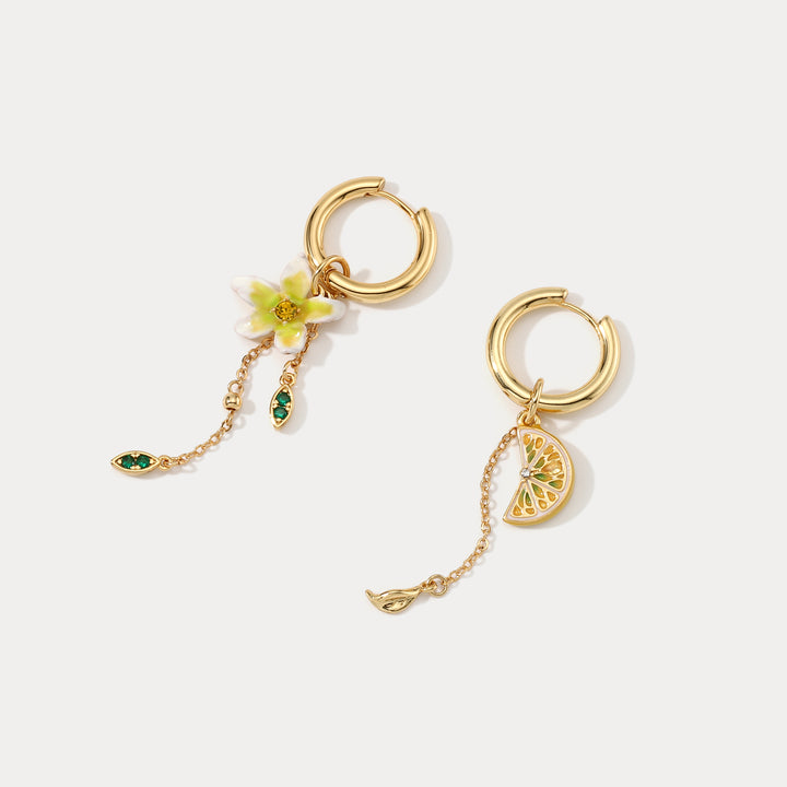 Aretes de limón