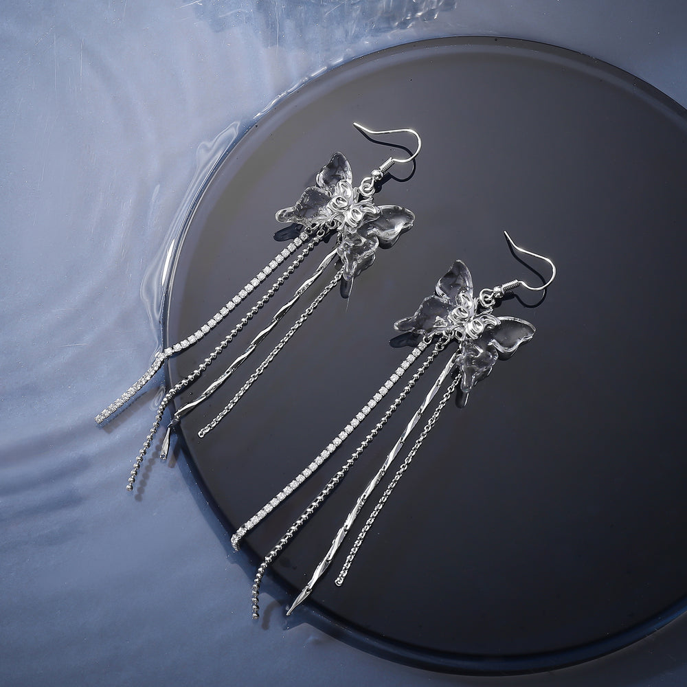 Platinum Earrings