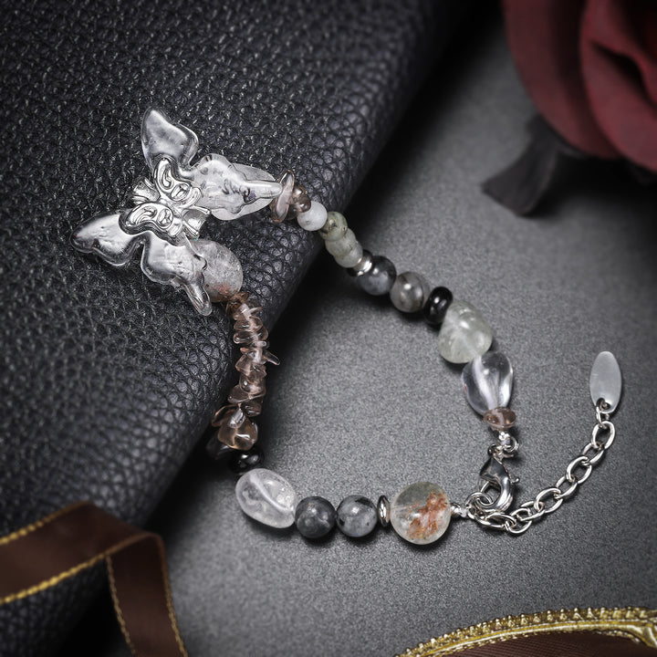 Twilight Butterfly Crystal Bracelet