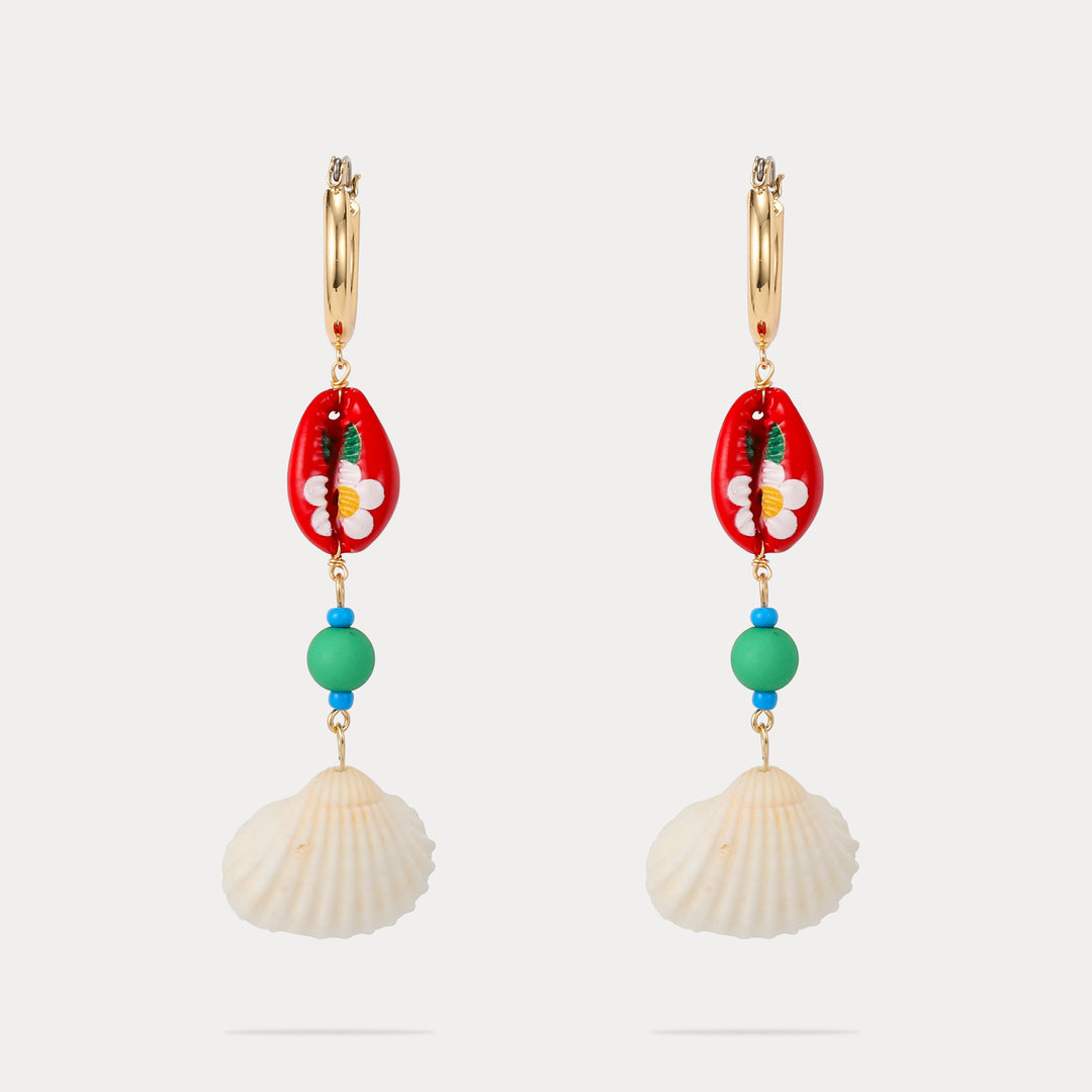 Cowrie Shell Earrings