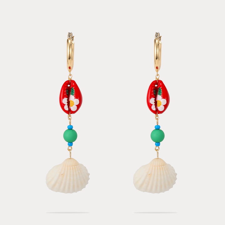 Cowrie Shell Earrings