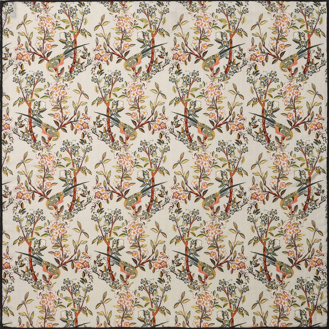 Selenichast Parrot & Flower Pattern Cashmere Scarf