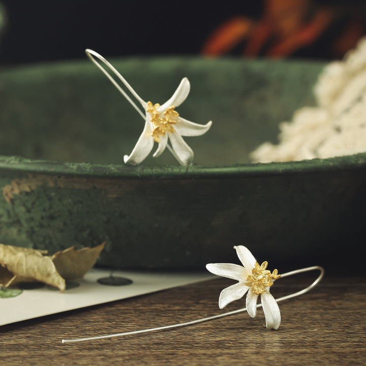 Osmanthus Fragrans Hook Dangling Earrings