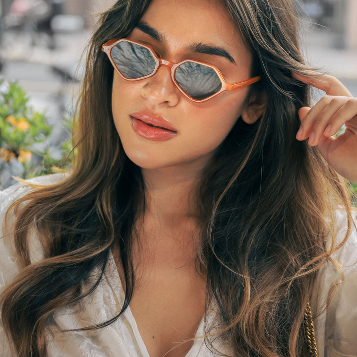 Chic Polygonal Sunglasses