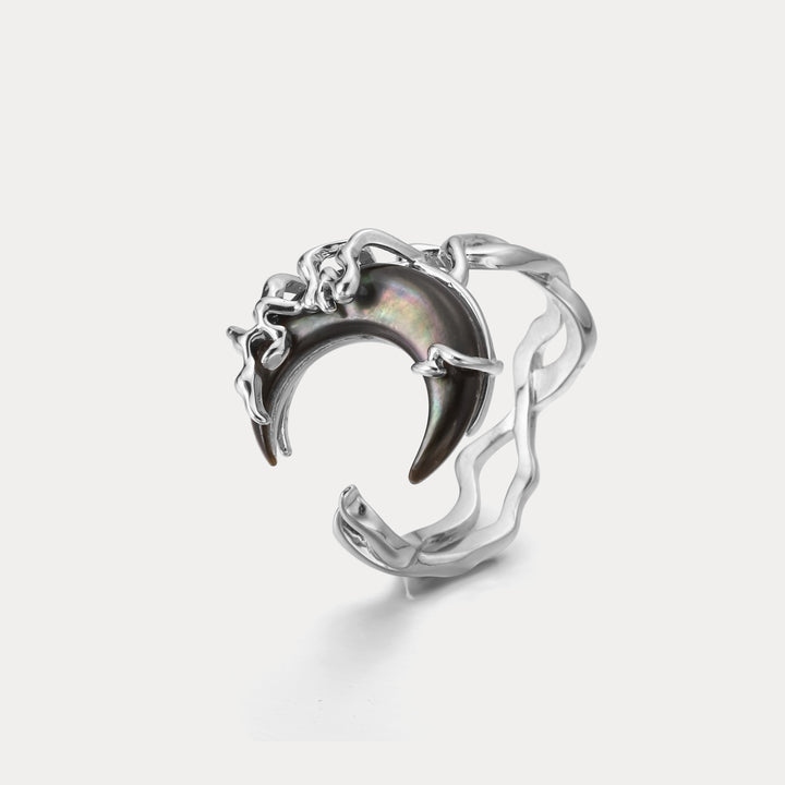 Lunar Tide Adjustable Ring