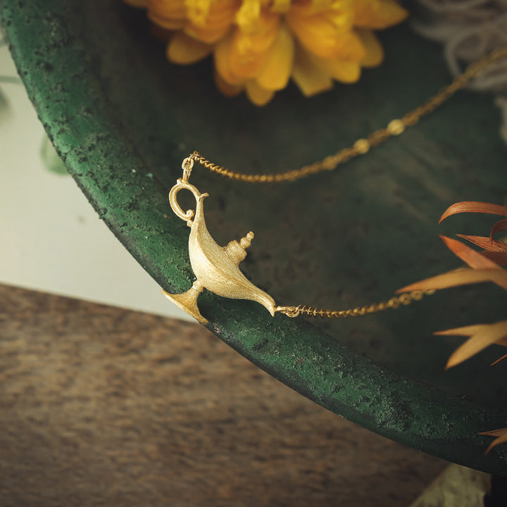 Aladdin's Lamp Chain Necklace