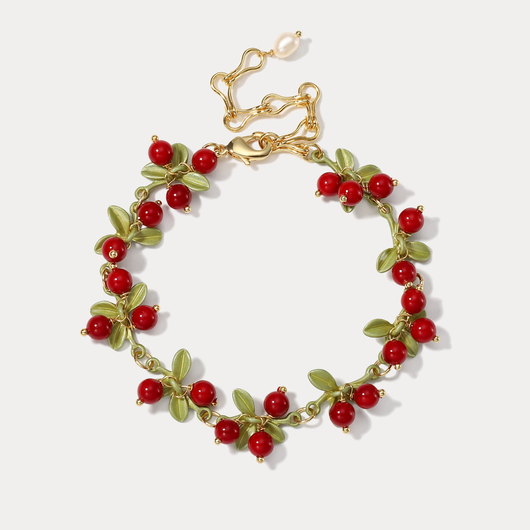 Selenichast Cranberry Bracelet