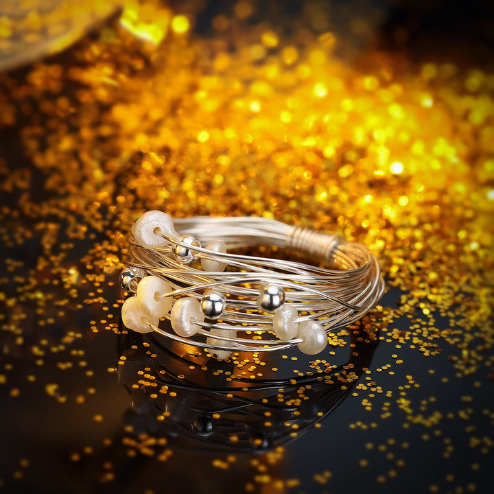 Sterling Silver Interlocking Ring