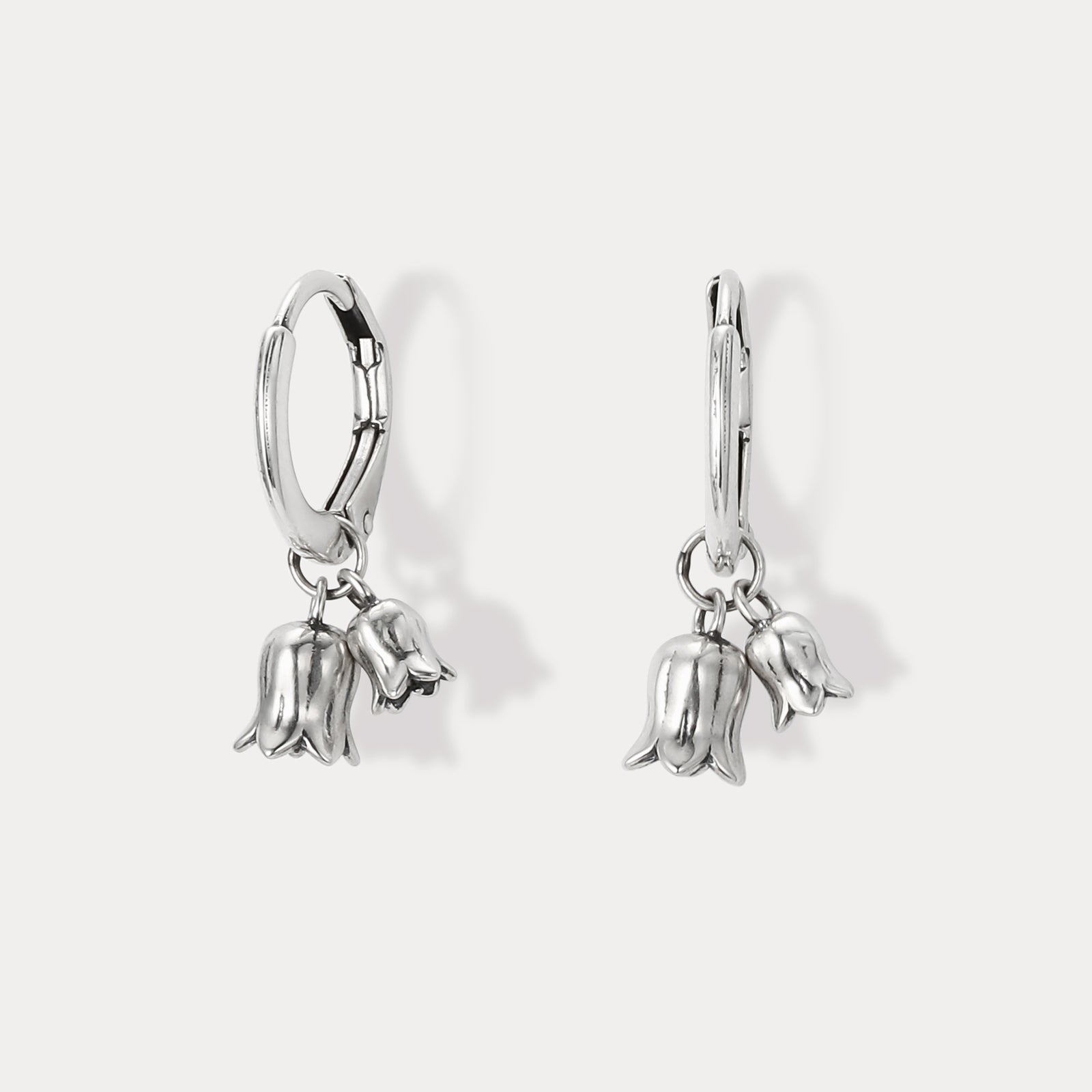 Selenichast Lily Of The Valley Silver Earrings