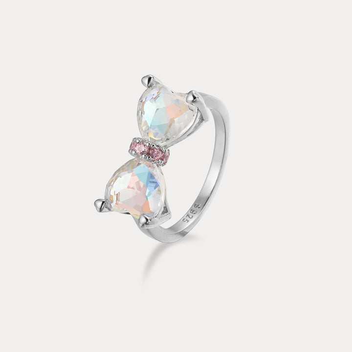 Selenichast Silver Bow Ring