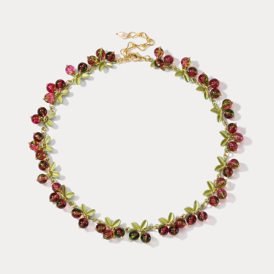Selenichast Cranberry Necklace