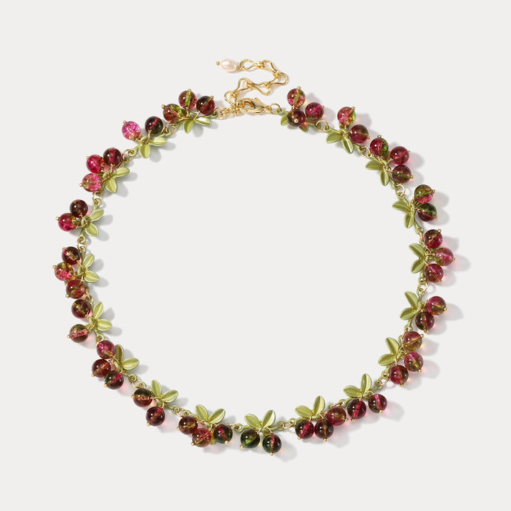 Selenichast Cranberry Necklace