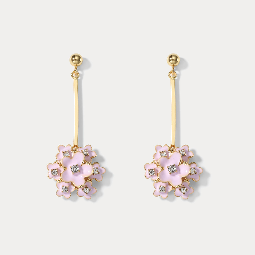Selenichast Sakura Drop Earrings