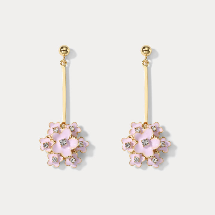 Selenichast Sakura Drop Earrings