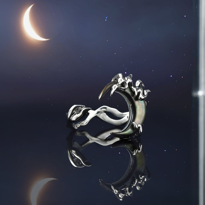 Lunar Tide Open Ring
