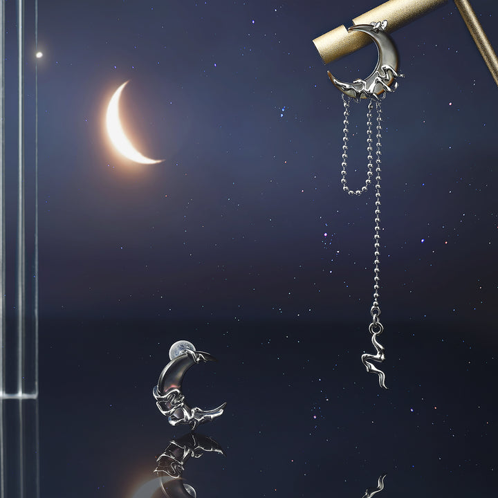 Lunar Tide Mother of Pearl Earrings