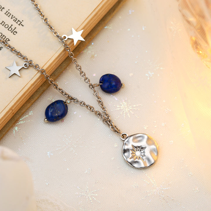 Moon And Star Polaris Pendant
