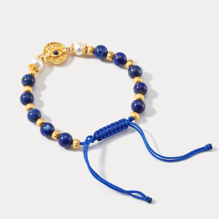 Evil Eye Seed Beads Braid Bracelet