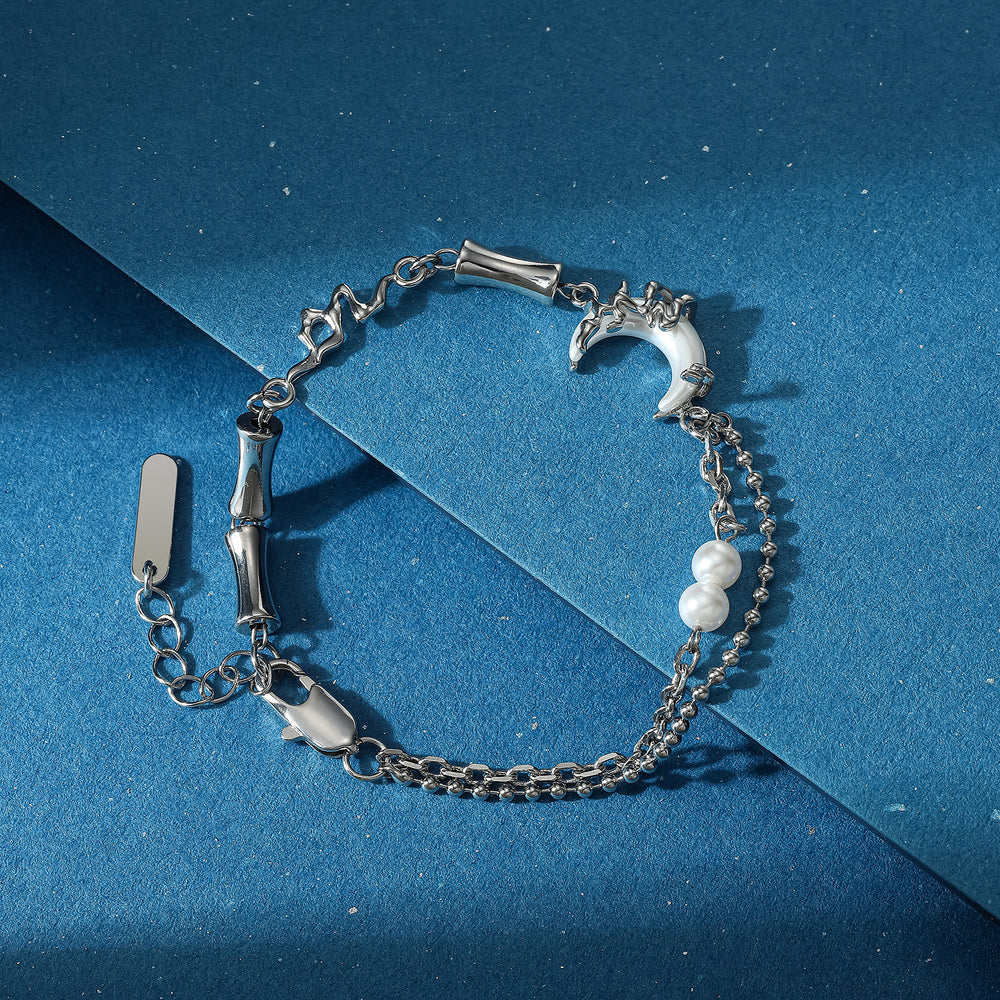 Frost Moon Platinum Bracelet