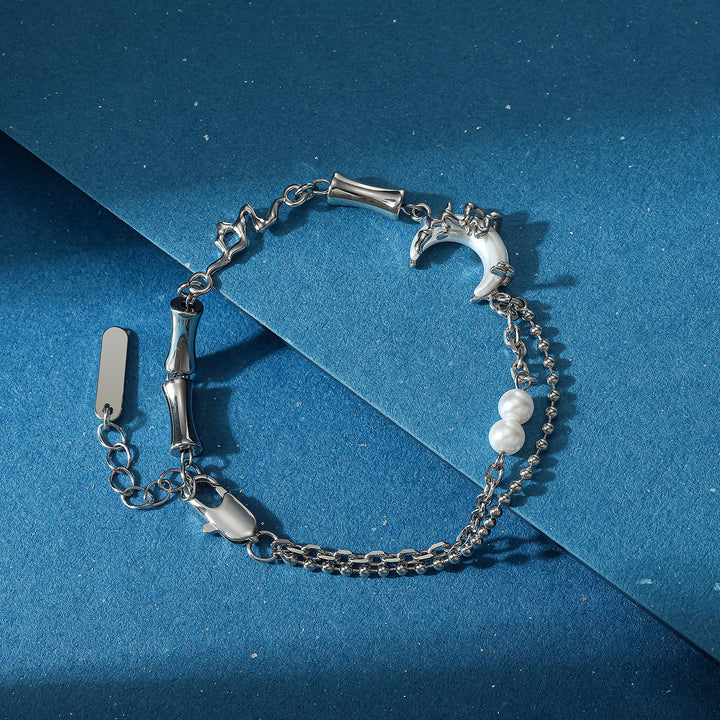 Frost Moon Platinum Bracelet