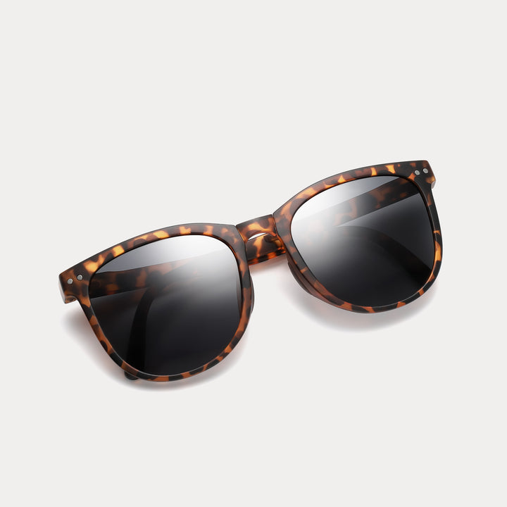 Tortoiseshell Folding Sunglasses for Driving