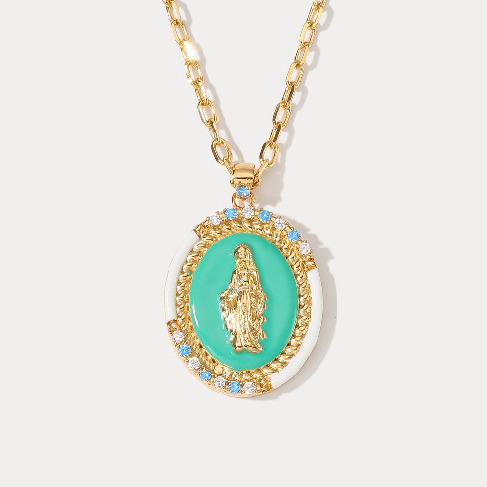Selenichast Grace Virgin Mary Necklace