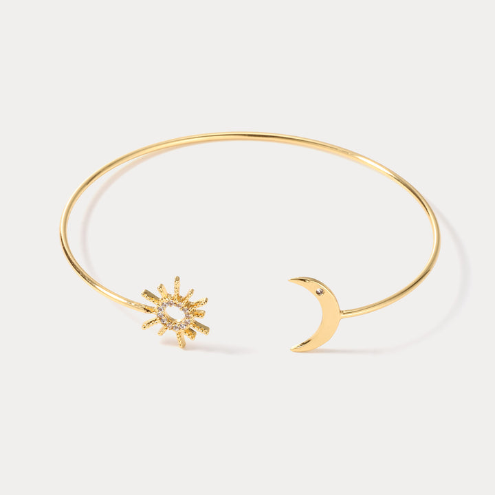 Selenichast Star Moon Myth Bangle