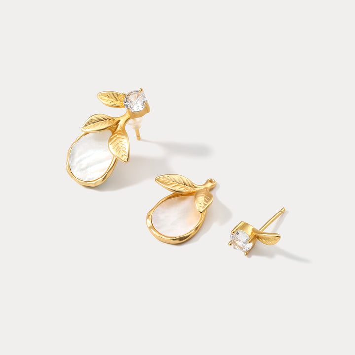 Shell Stud Delicate Earrings