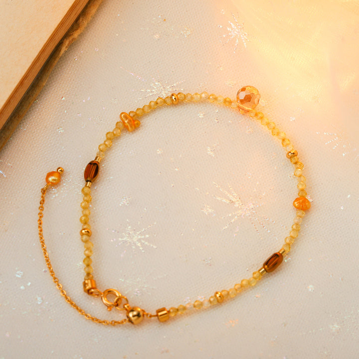 Yellow Bead Bracelet