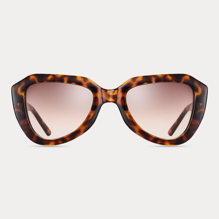 Tortoiseshell Irregular Women's Vintage Sunglasses