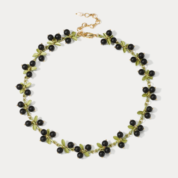 Selenichast Black Currant Necklace