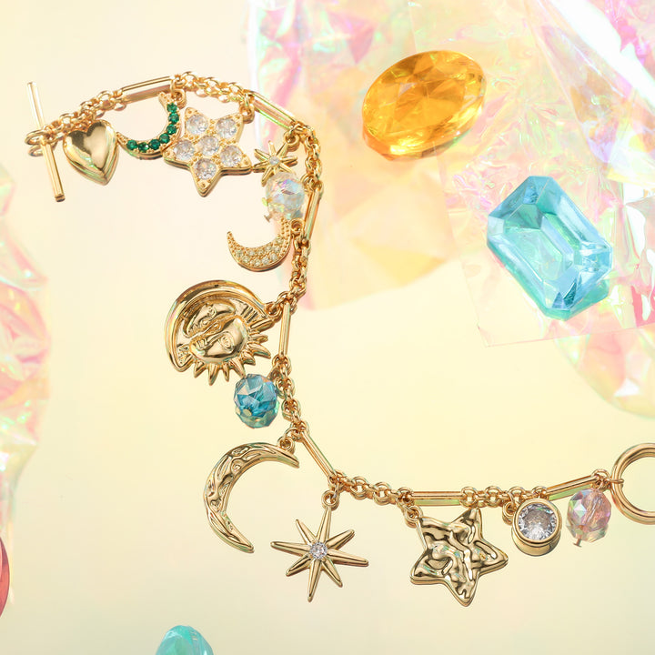 Bracelet Moon and Star