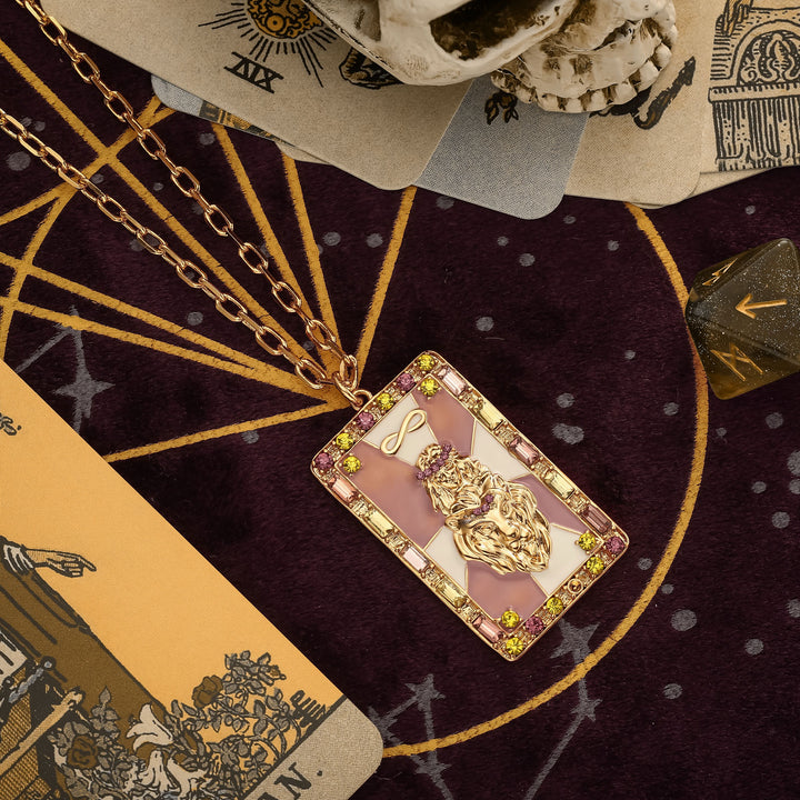 The Magician Tarot Card Necklace