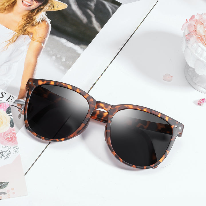 Tortoiseshell Folding Affordable Sunglasses