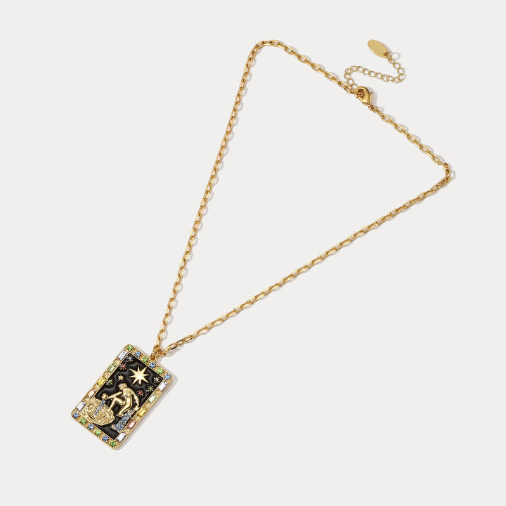 The Star Tarot Necklace Spiritual Gift For Girls