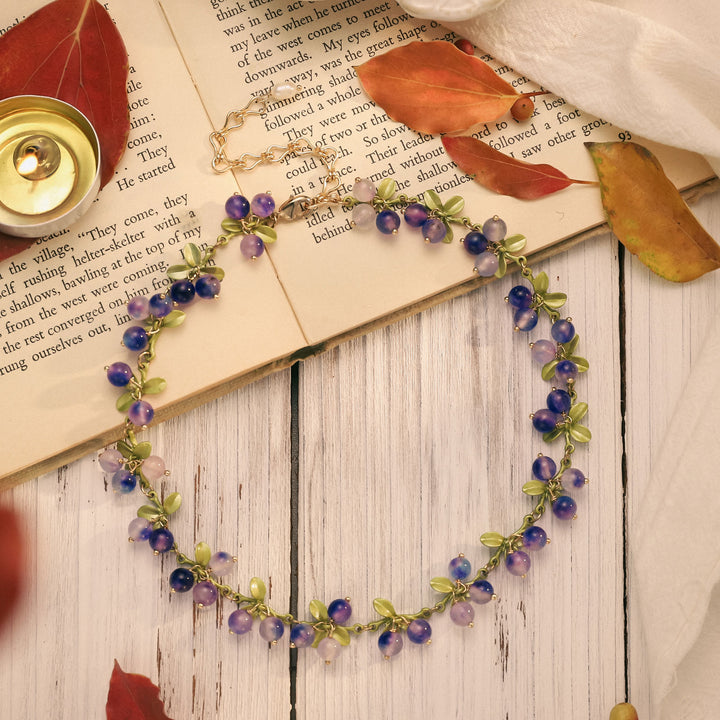 Enamel Berry Necklace
