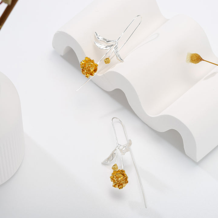 Sakura Hook Earrings Everyday Jewelry