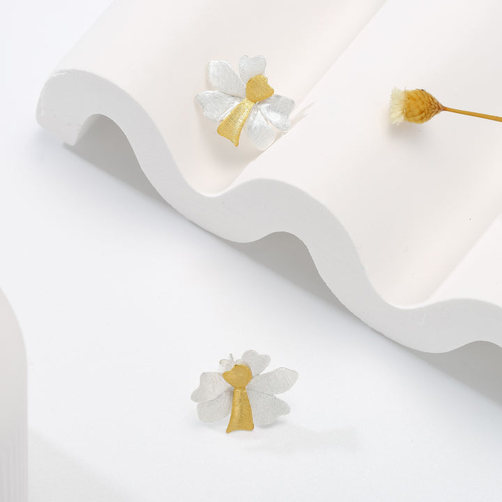 Flower Stud Earrings for Woman