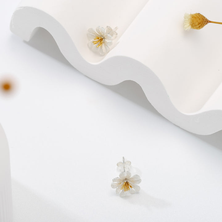 Daisy Stud Earrings Autumn Jewelry