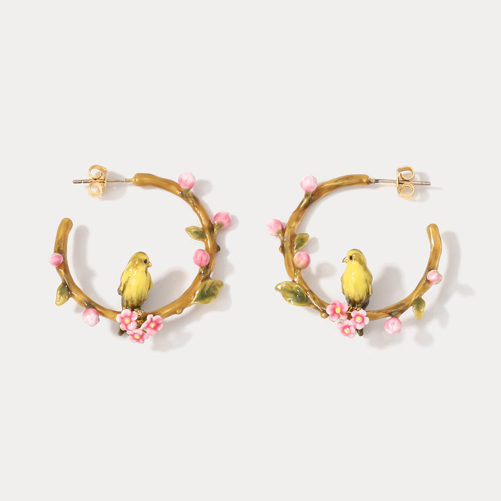 Selenichast Lovely Canary Earrings