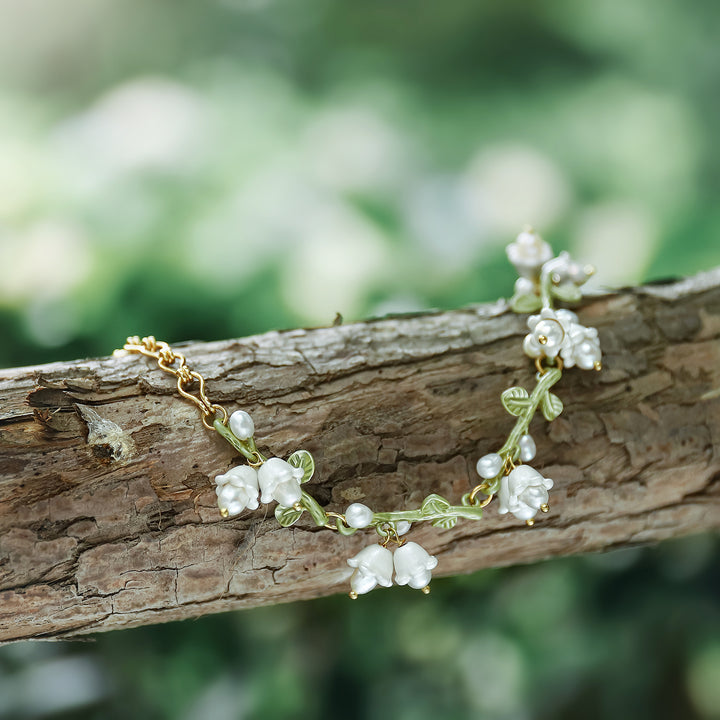 Lily Of The Valley Charms Bracelet
