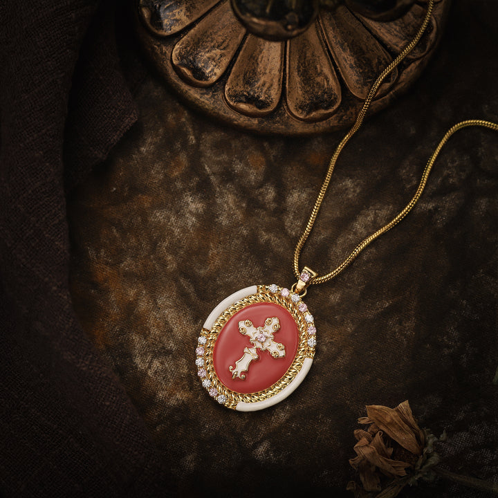 Spirituality Cross Necklace Gift for Friend