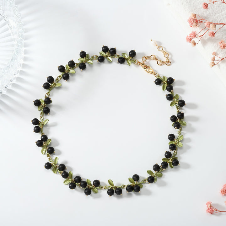 Blueberry Charms Necklace