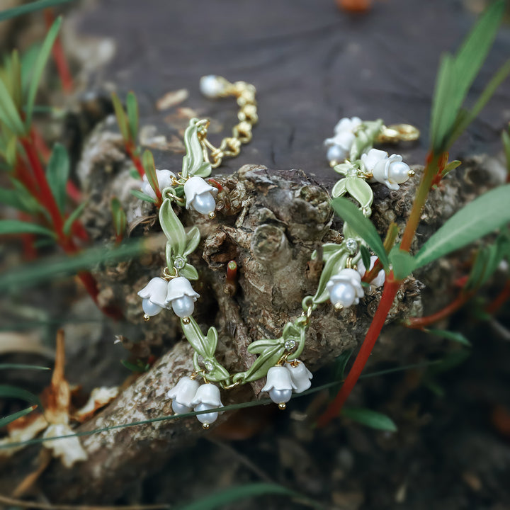 Lily Of The Valley Nature Bracelet