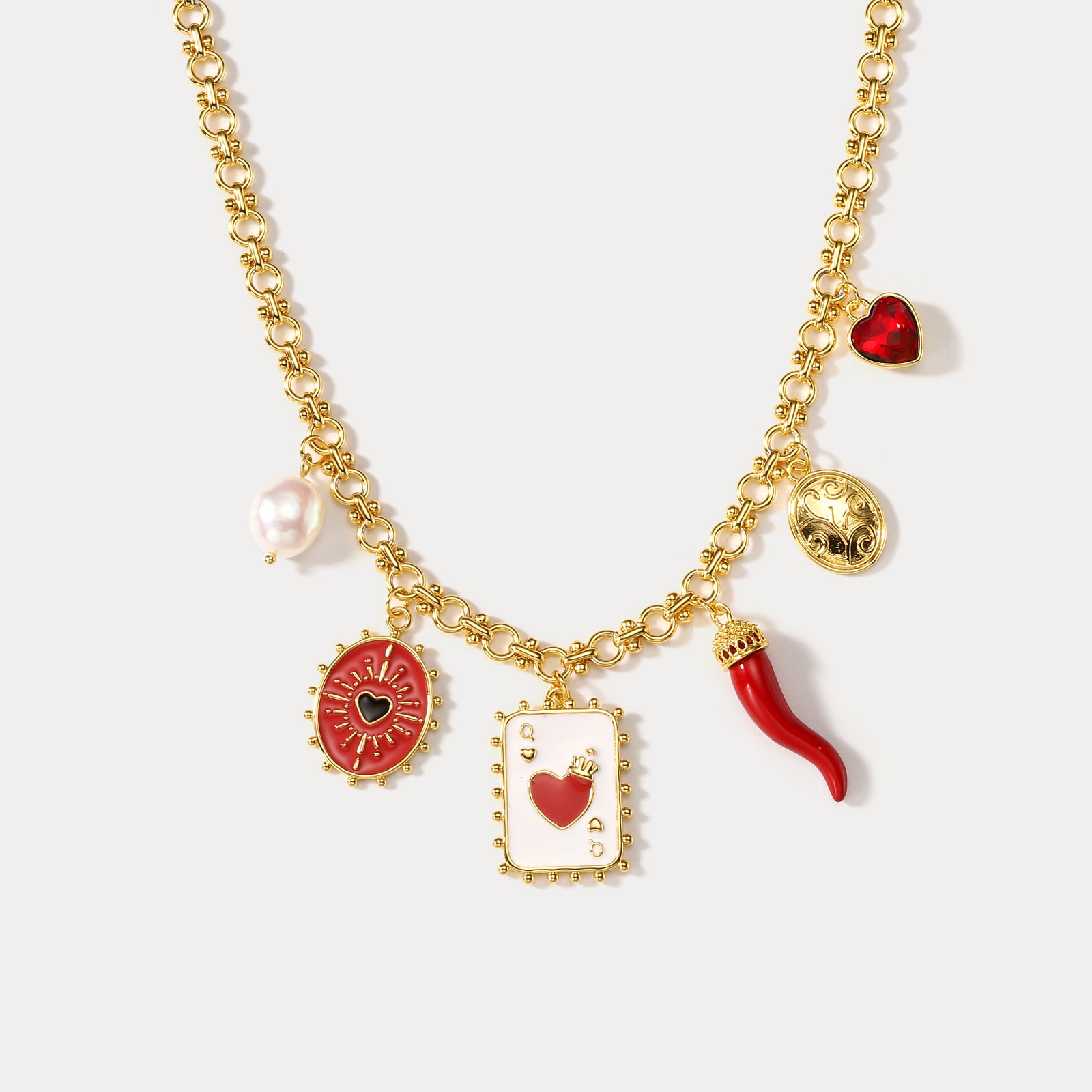 Selenichast Queen's Love Necklace