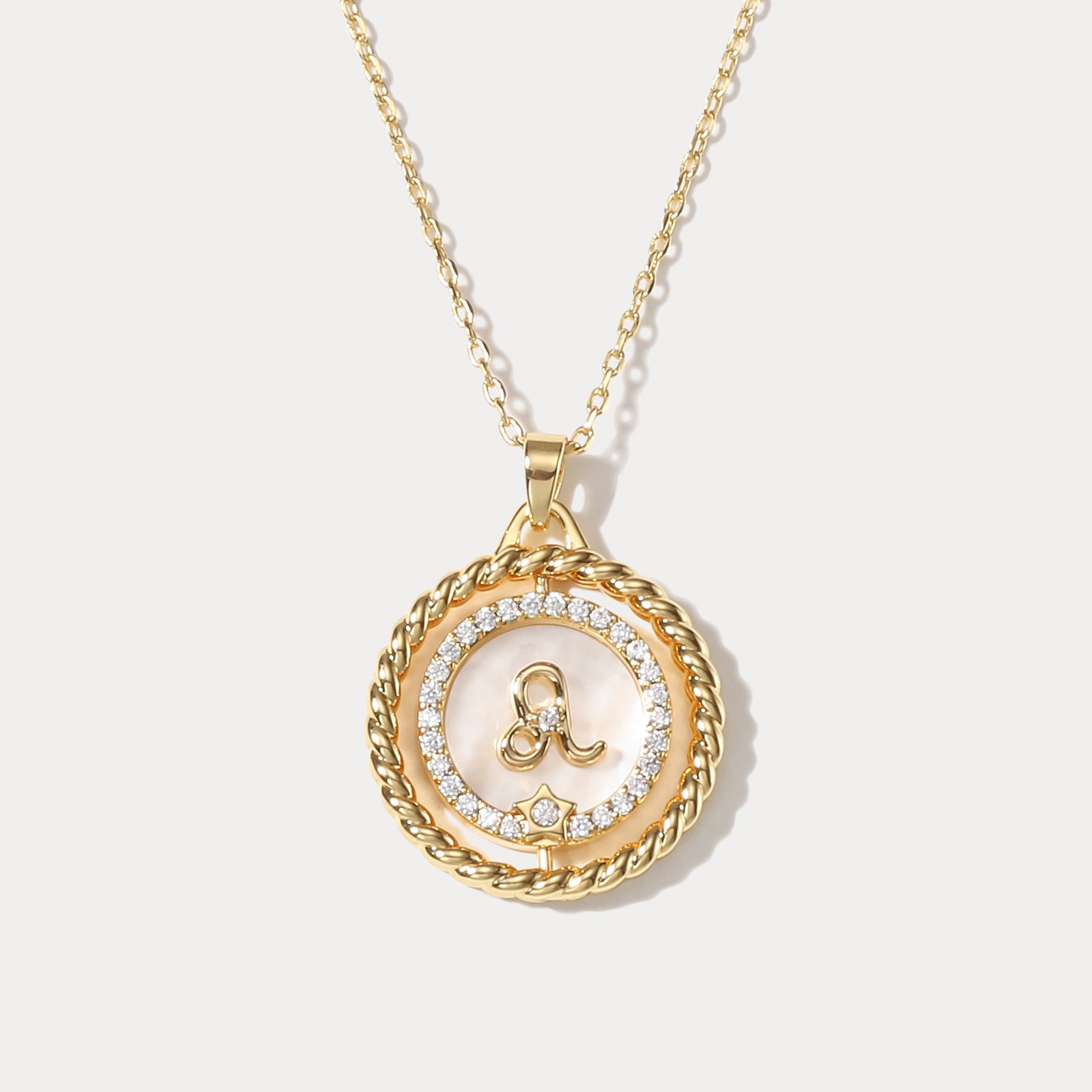 Selenichast Leo Galaxy Constellation Pendant Necklace