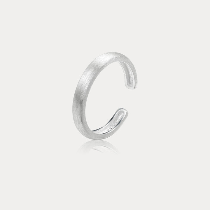 Selenichast Silver Frosted Ring