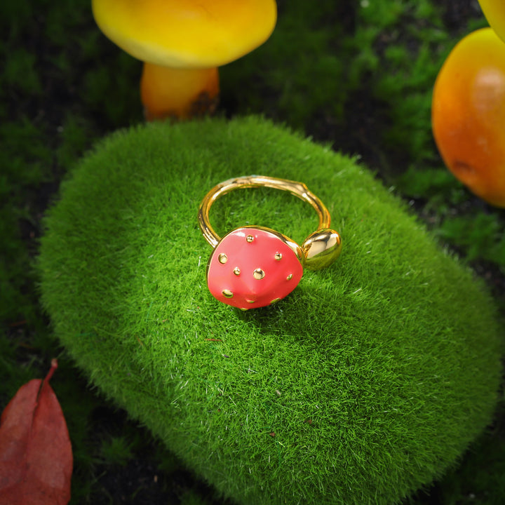 Mushroom Ring for Women
